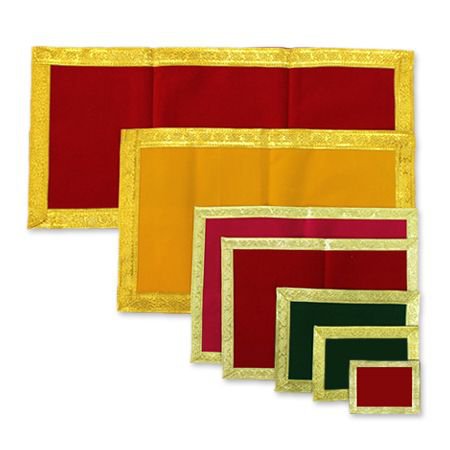 Velvet Puja aasan Buy Online in USA/UK/Europe