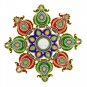 Charming Shubh Kalash Readymade Designer Rangoli Buy Online in USA/UK/Europe