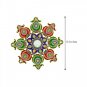 Charming Shubh Kalash Readymade Designer Rangoli Buy Online in USA/UK/Europe