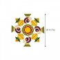 Shubh Kalash Peacock Designer Readymade Rangoli Buy Online in USA/UK/Europe