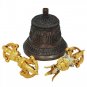Tibetan Buddhism Bell with Vajra Buy Online in USA/UK/Europe