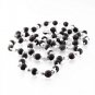 Black Tulsi Kanthi Beads Silver Chain Buy Online in USA/UK/Europe