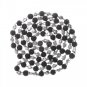 Black Tulsi Kanthi Beads Silver Chain Buy Online in USA/UK/Europe