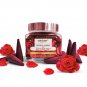Vedic Vaani Natural Red Rose Flavor Fragrance Essential Premium Incense Set