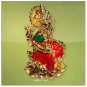 Laxmi on Lotus ( Gold Polish ) Buy Online in USA/UK/Europe
