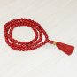Red Coral Mala - 5 mm Buy Online in USA/UK/Europe