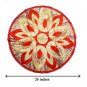 Puja Thali Cover - Flower Design Buy Online in USA/UK/Europe