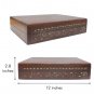 Brass Flower Inlay Worked Wooden Jewellery Box Buy Online in USA/UK/Europe
