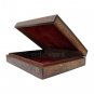 Brass Flower Inlay Worked Wooden Jewellery Box Buy Online in USA/UK/Europe