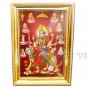 Navdurga Golden Frame Buy Online in USA/UK/Europe