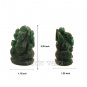 Ganpathy Murti in Green Jade Gemstone Buy Online in USA/UK/Europe