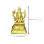 Durja Ganesha In Brass  Buy Online in USA/UK/Europe