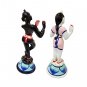 Spiritual Protector Lord Krishna with Radha Handpainted Idol Buy Online in USA/UK/Europe