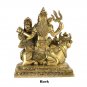 Shiv Parivar Statue in Brass with Antic Finish Buy Online in USA/UK/Europe