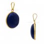 Natural Lapiz Lazuli Gemstone Pendant with Certificate Buy Online in USA/UK/Europe
