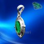 Emerald Locket in Sterling Silver Buy Online in USA/UK/Europe