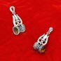Trishul Damroo Locket in Sterling Silver Buy Online in USA/UK/Europe