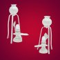 Pure Silver Lord Shiva Shiv Lingam Shivling Set with Tripod Abhishek Stand (1 Set)