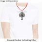 Peacock Pendant in Sterling Silver  Buy Online in USA/UK/Europe