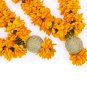 Decorative Garlands for Ganpati Gauri Laxmi Vishnu Deity Idol Haar Mala (2 pcs)