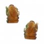 Lord Ganapati / Vinayaka in Pure Fluorite Gemstone