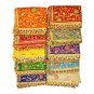 Navratri Navrang Chunri for Mata Rani, Durga Puja - Set of 9