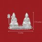 Shiva Parvati Statue in Pure Silver Buy Online in USA/UK/Europe