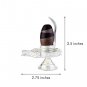 Mahakaleshwar Shivlingam with Pure Silver Yonibase & Snake Buy Online in USA/UK/Europe