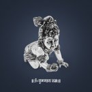 Bal Gopal / Little Krishna in Antic Silver Finish Bal Gopal / Little Krishna in Antic Silver Finish