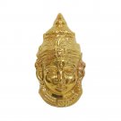 Brass Metal Goddess MATA Maha Lakshmi Laxmi MATA Face Mukhavatac (1 Pcs)