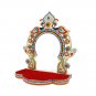 Azurite Peacock Design Sihashan | Singhasan | Throne for Deity Idol (1 Pcs)