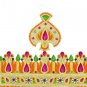 Ganesha, Krishna, Mata Rani, Rama God Goddess Divine Handemade Mukut (Size 1)