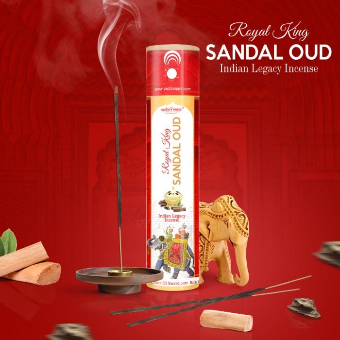 Royal King Sandal Oud Indian Legacy Incense (1 Pcs)