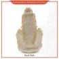 GOLDEN AMBABAI SHREE MAHALAXMI DEVI MUKHOTTA FACE FOR LAXMI PUJA VRAT