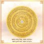 Hindu God Lord Vishnu Sudarshan Chakra For Statues Decor (1Pcs)