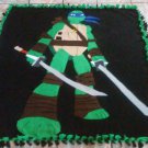 handmade fleece blanket ninja turtles blanket