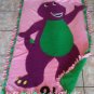 new handmade barney fleece blanket toddler size inspired barney
