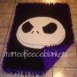 handmade fleece blankets inspired jack face from nightmare before christmas
