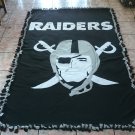 handmade fleece blanket inspired raiders adult size