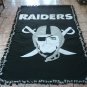 handmade fleece blanket inspired raiders adult size