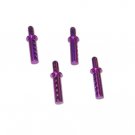 Redcat Racing Aluminum body post (4pcs)(purple)(Same as 108837)  08047p