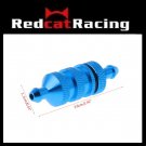 Redcat.Toys 80118B Large aluminum fuel filter (BLUE) for Redcat & HSP