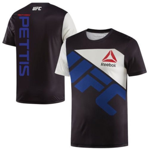 NWT $80 Anthony Showtime Pettis UFC Fight Kit Walkout Reebok Jersey Shirt 2XL