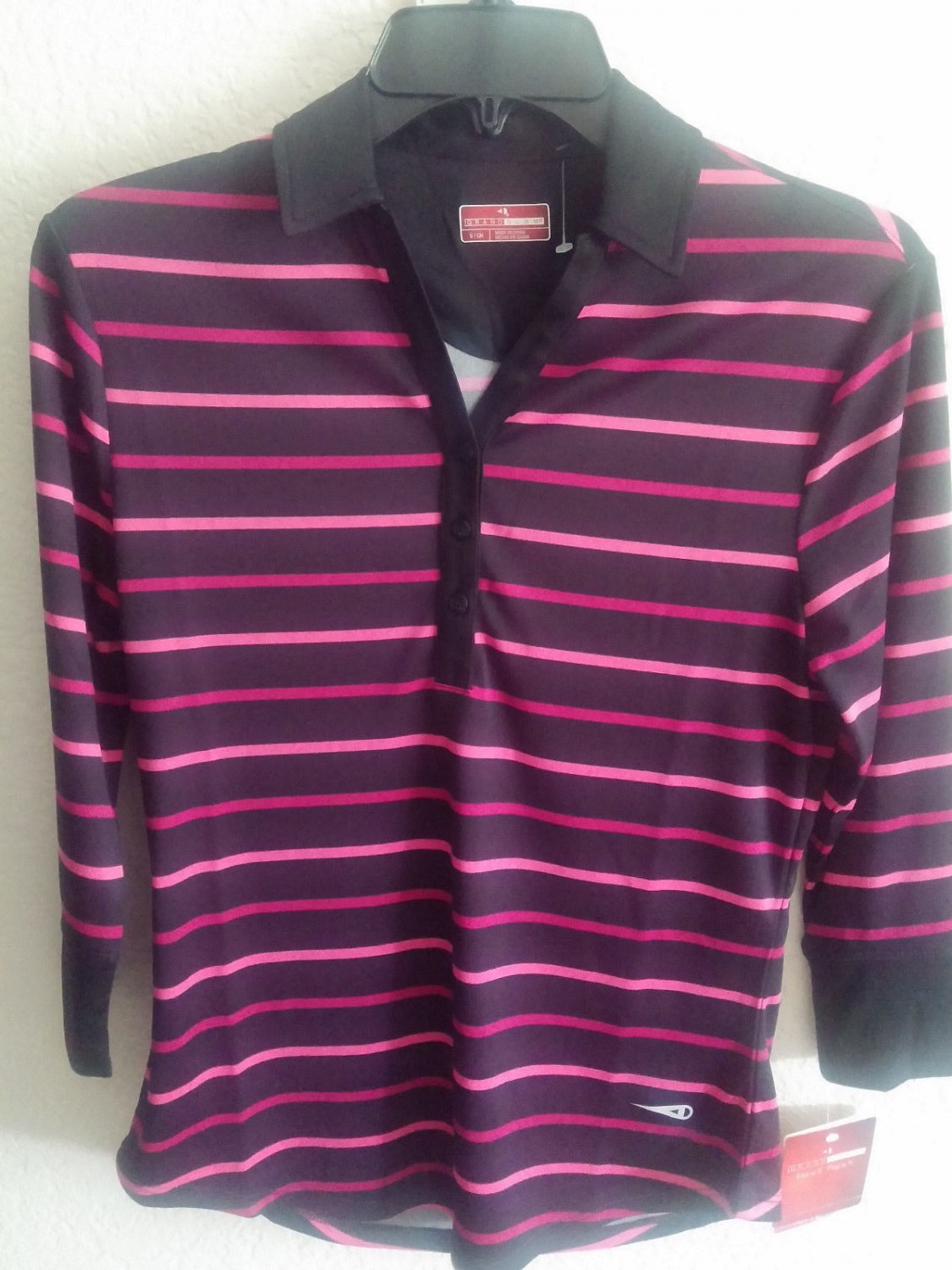 NWT 60.00 GRAND SLAM BEAUTIFUL WOMEN'S GOLF POLO SHIRT SIZE SMALL