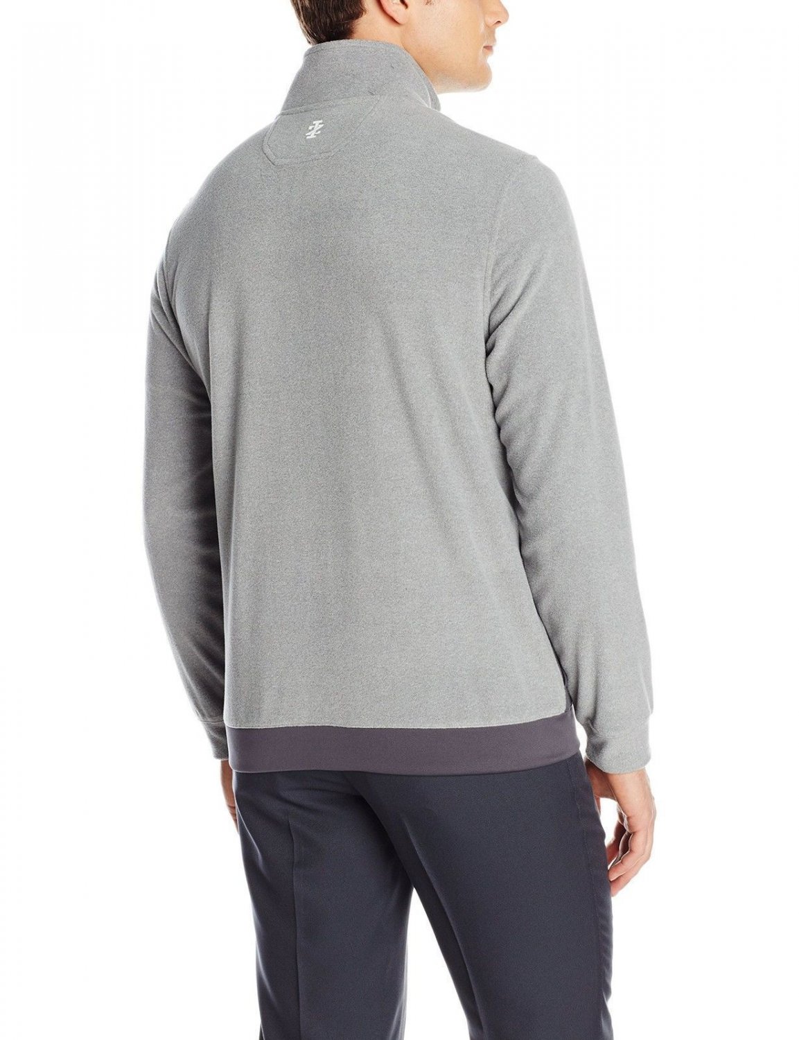 IZOD Mens LongSleeve Defender's Chevron FullZip Knit Golf Jacket XXL,NWT