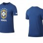 Nike Men's Brasil CBF Crest 742203-493 SIZE:XL ROYAL BLUE 100% AUTHENTIC NWT