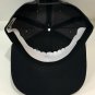 DC COMICS BATMAN LOGO GREY BLACK ADJUSTABLE FLAT BILL SNAPBACK HAT CAP RETRO NWT