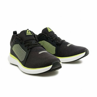 Reebok Mens Driftium Ride Running Shoes STYLE CN6658 SIZE 10 BLACK NEON LIME NEW