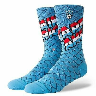 Stance Marvel Captain America Socks Size MEDIUM 6-8.5 $20.00 NEW WITH TAG