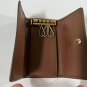 LOUIS VUITTON MONOGRAM Key Holder Case Key Wallet COLOR BROWN / Pre-Owned